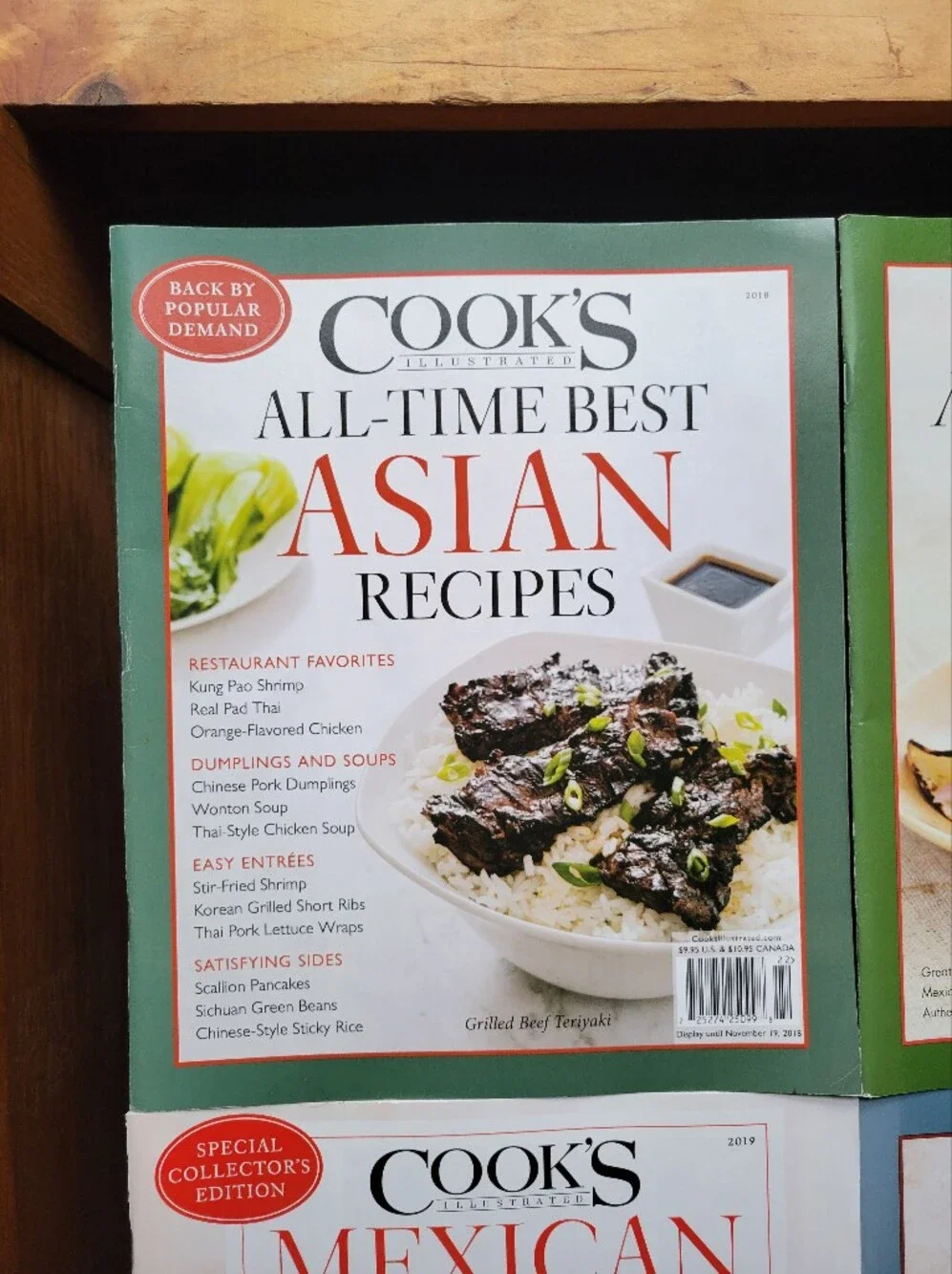 5 Cook's Illustrated Recipe Books